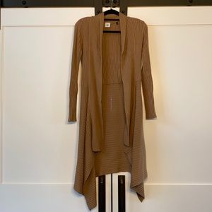 Cabi camel color sweater coat